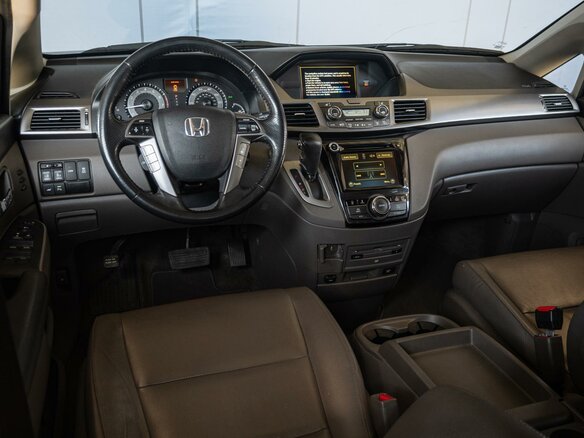 2014 Honda Odyssey (North America) IV, серый, 2800000 рублей - вид 5
