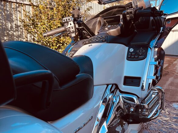 2008 Honda GL 1800 Gold Wing, белый, 1270000 рублей - вид 17