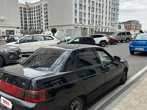 2006 Lada (ВАЗ) 2110, чёрный, 175000 рублей - вид 3