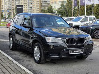 2014 BMW X3 20i xDrive II (F25), чёрный, 1549000 рублей, вид 3