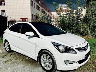 2016 Hyundai Solaris I Рестайлинг, белый, 1380000 рублей, вид 3