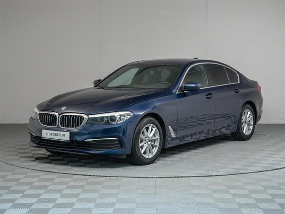 2017 BMW 5 серии 530i xDrive VII (G30/G31/G38), синий