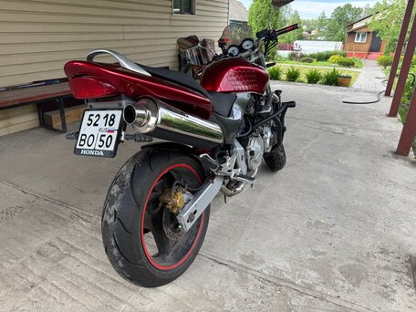 1999 Honda CB 600F Hornet, красный, 390000 рублей, вид 5