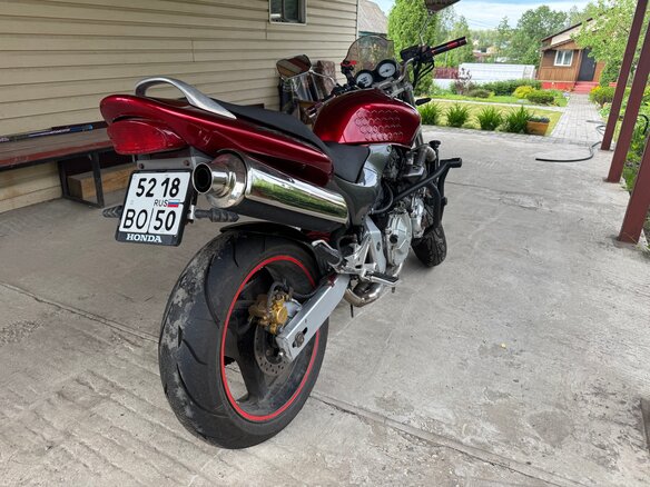 1999 Honda CB 600F Hornet, красный, 390000 рублей - вид 4
