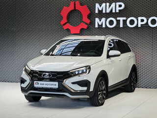 2023 Lada (ВАЗ) Vesta SW Cross I Рестайлинг (NG), белый, 1470000 рублей, вид 1