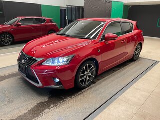 2015 Lexus CT 200h I Рестайлинг, красный, 1470000 рублей, вид 3