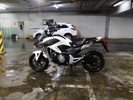 2012 Honda NC 700X, белый, 499999 рублей, вид 2