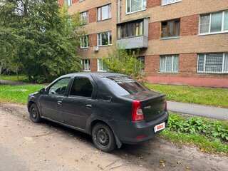 2010 Renault Logan I Рестайлинг, чёрный, 120000 рублей, вид 4