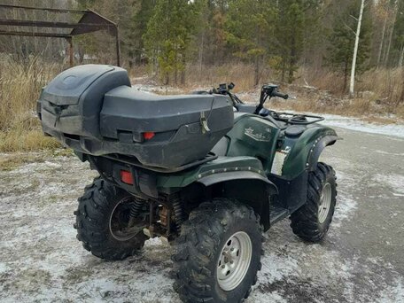 2007 Yamaha Grizzly 700, зелёный, 520000 рублей, вид 4