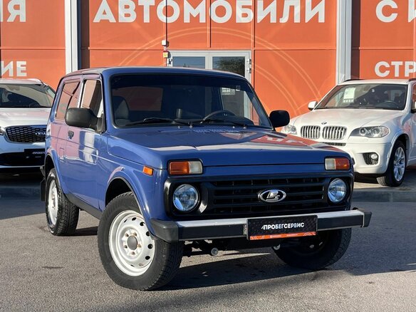 2017 Lada (ВАЗ) 2121 (4x4) I Рестайлинг, синий - вид 2