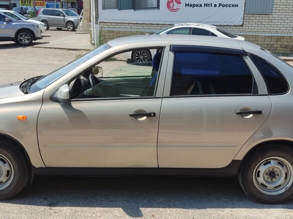 2006 Lada (ВАЗ) Kalina I, бежевый, 180000 рублей - вид 3