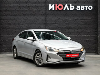 2019 Hyundai Elantra VI (AD) Рестайлинг, серый, 1270000 рублей, вид 3