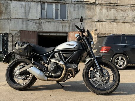 2015 Ducati Scrambler 800, серый, 650000 рублей, вид 3