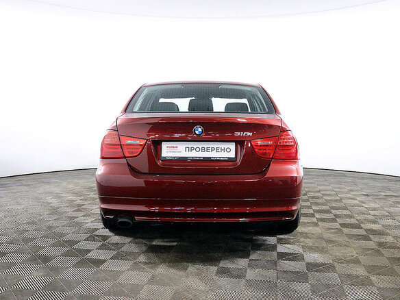 2011 BMW 3 серии 318i V (E90/E91/E92/E93) Рестайлинг, красный - вид 5