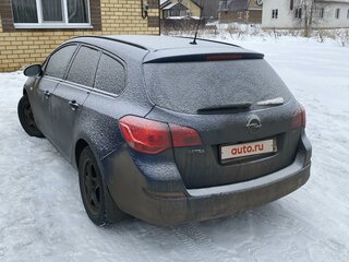 2012 Opel Astra J Рестайлинг, синий, 920000 рублей, вид 3