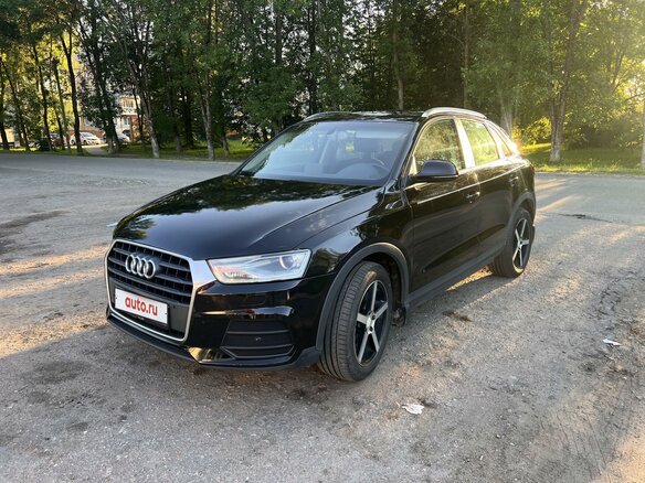 2015 Audi Q3 I (8U) Рестайлинг, чёрный, 1600000 рублей