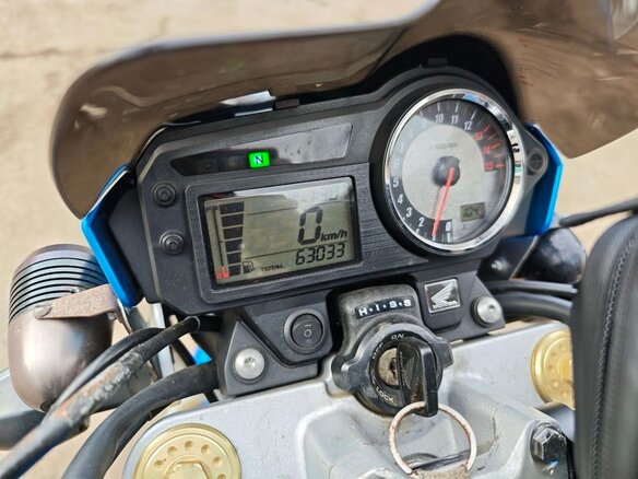 2005 Honda CB 600F Hornet, синий, 450000 рублей - вид 12