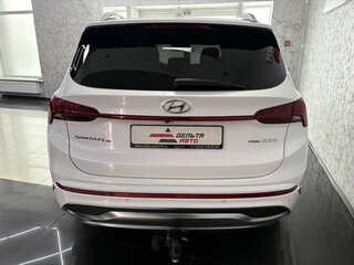 2022 Hyundai Santa Fe IV Рестайлинг, белый, 3750000 рублей, вид 4