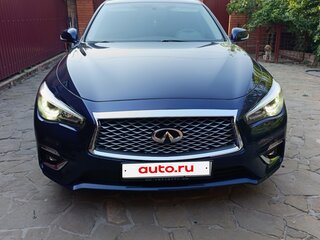 2021 Infiniti Q50 I Рестайлинг, синий, 3190000 рублей, вид 3