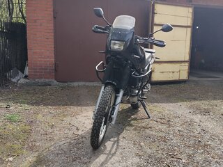 1992 Yamaha XTZ660 Tenere, чёрный, 250000 рублей, вид 2