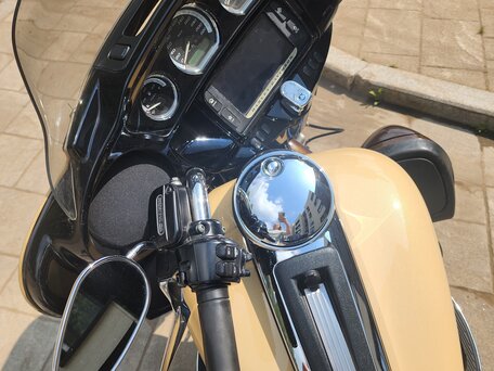 2014 Harley-Davidson Ultra Limited, бежевый, 950000 рублей, вид 4