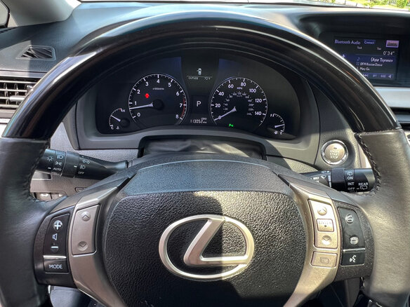 2012 Lexus RX 350 III Рестайлинг, чёрный, 2600000 рублей - вид 37