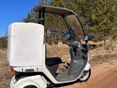 2010 Honda Gyro, белый, 130000 рублей, вид 4