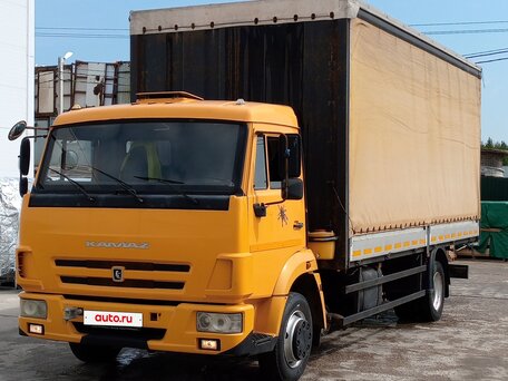 2014 КамАЗ 4308, жёлтый, 2000000 рублей, вид 1
