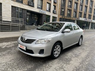 2013 Toyota Corolla X (E140, E150) Рестайлинг, серый, 1490000 рублей, вид 1