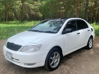 2003 Toyota Corolla IX (E120, E130), белый, 610000 рублей, вид 1