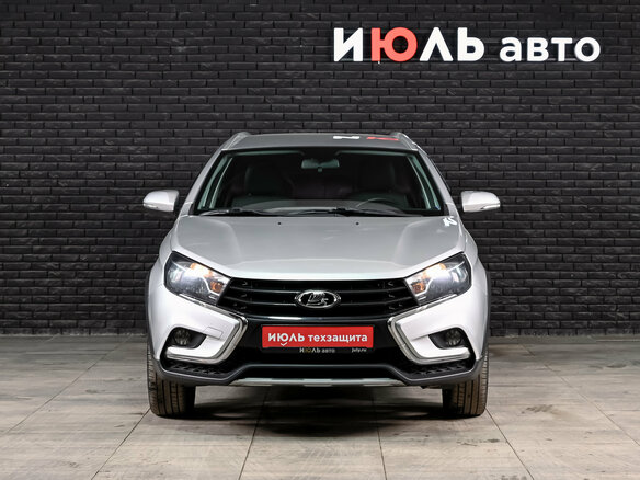 2021 Lada (ВАЗ) Vesta SW Cross I, серебристый, 1250000 рублей - вид 2