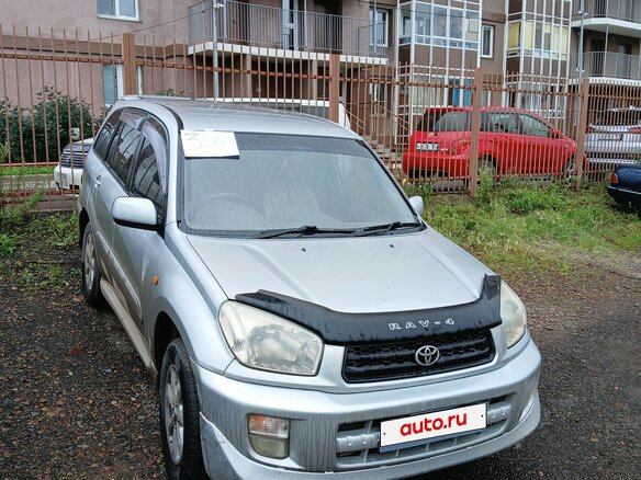 2001 Toyota RAV4 II (XA20), серый - вид 1