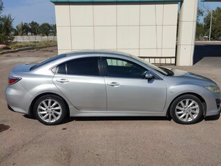 2010 Mazda 6 II (GH) Рестайлинг, серебристый, 730000 рублей, вид 2