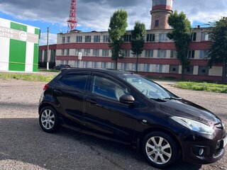 2008 Mazda 2 II (DE), пурпурный, 380000 рублей, вид 1