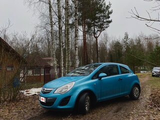 2011 Opel Corsa D Рестайлинг II, голубой, 420000 рублей, вид 2