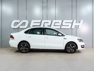 2016 Volkswagen Polo V Рестайлинг, белый, 1039000 рублей, вид 5