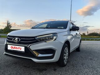 2023 Lada (ВАЗ) Vesta I Рестайлинг (NG), белый, 1112000 рублей, вид 1