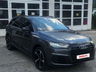 2018 Audi Q7 II (4M), серый, 4570000 рублей, вид 4