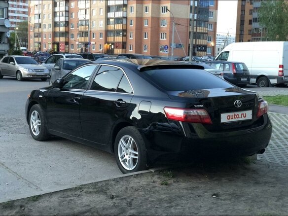 2006 Toyota Camry VI (XV40), чёрный, 800000 рублей - вид 4