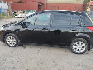 2008 Nissan Tiida I, чёрный, 650000 рублей, вид 5