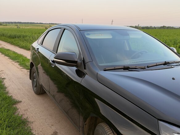 2024 Lada (ВАЗ) Vesta I Рестайлинг (NG), чёрный, 1200000 рублей - вид 5