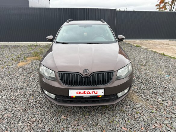 2016 Skoda Octavia 6-speed III (A7), коричневый, 1700000 рублей - вид 1