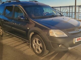 2017 Lada (ВАЗ) Largus Cross I, синий, 670000 рублей, вид 2