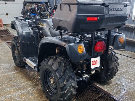 2019 Stels ATV-500YS Leopard, чёрный, 470000 рублей, вид 4