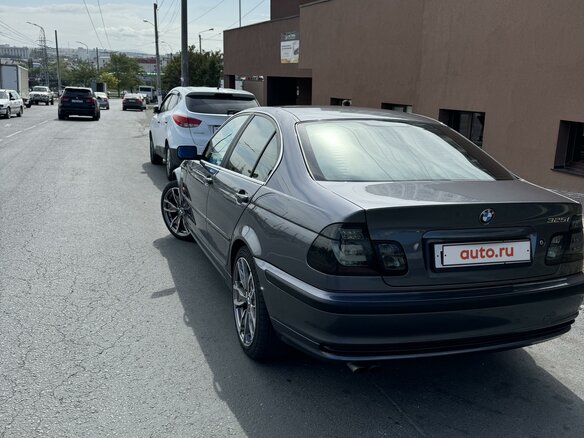 2001 BMW 3 серии 325i IV (E46), серый, 1100000 рублей - вид 6