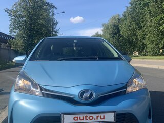 2015 Toyota Vitz III (XP130) Рестайлинг, голубой, 900000 рублей, вид 2