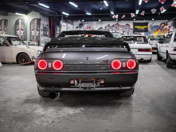 1989 Nissan Skyline GT-R VIII (R32), серый, 15000000 рублей - вид 7
