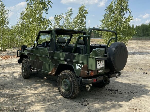 1989 Mercedes-Benz G-Класс 300 I (W460; W461), зелёный - вид 5