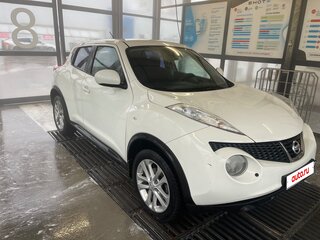 2014 Nissan Juke I Рестайлинг, белый, 1030000 рублей, вид 1
