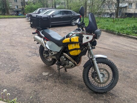 1996 Suzuki XF 650 Freewind, зелёный, 250000 рублей, вид 1